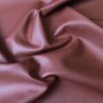 Smooth Cowhide Leather Rosewood Red