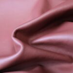 Smooth Cowhide Leather Rosewood Red