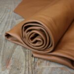 Smooth Cowhide Leather Natural Brown
