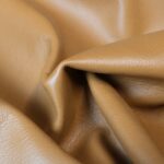 Smooth Cowhide Leather Curcuma Yellow