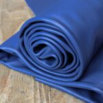 Smooth Cowhide Leather Electric Blue