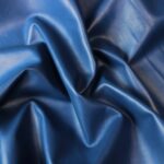 Smooth Cowhide Leather Electric Blue
