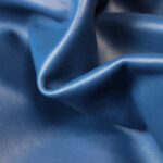 Smooth Cowhide Leather Electric Blue