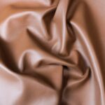Smooth Cowhide Leather Lion Brown