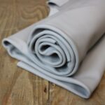 Smooth Cowhide Leather Pearl Gray
