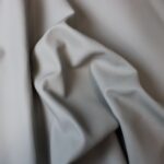 Smooth Cowhide Leather Pearl Gray