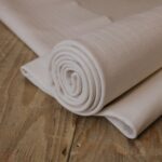 Crocodile Embossed Cowhide Cream Beige