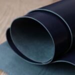 Bicast Leather Blue Navy