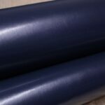 Bicast Leather Blue Navy