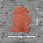 Pink Lambskin Shearling Hide For Rugs & Decoration