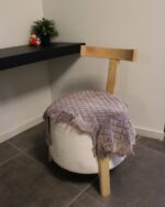 Mocca Brown Goatskin Hide For Rugs & Decoration