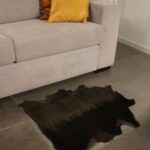 Dark Brown Goatskin Hide For Rugs & Decoration