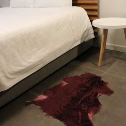 Porpora Goatskin Hide For Rugs & Decoration