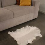 Beige Goatskin Hide For Rugs & Decoration