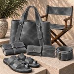 Δέρμα Κεριού Crazy Horse Γκρι Carbon CHL06