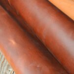 Crazy Horse Leather Burnt Orange