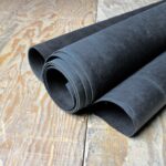 Crazy Horse Leather Matte Black