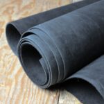Crazy Horse Leather Matte Black