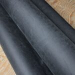 Crazy Horse Leather Matte Black