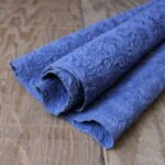 Σουέτ Δέρμα SSD021 Σταμπωτό Μπλε Lake Blue 1.45–1.55m²