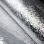 Bright Silver Metallic Dollaro Leather - Image 3