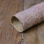 Suede Leather SSD034 Embossed Salmon 0.35–0.45m²