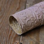 Suede Leather SSD034 Embossed Salmon 0.35–0.45m² - Image 2