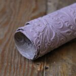 Suede Leather SSD035 Embossed Pink 0.30–0.40m² - Image 2