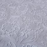 Suede Leather SSD033 Embossed Off-White 1.30–1.50m² - Image 4