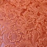 Waxed Leather FGE003 Embossed Orange 2.10–2.30m² - Image 4
