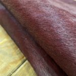 Δέρμα Ponyskin –  A4 ~ (20x30cm) Burgundy - Image 2