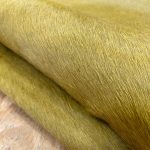 Δέρμα Ponyskin –  A4 ~ (20x30cm) Senape - Image 2