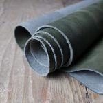 Crazy Horse Leather Olive Green - Image 2