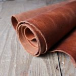 Crazy Horse Leather Burnt Orange - Image 2