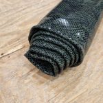 Embossed Cowhide Leather Snake Green Mirto