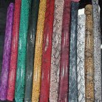 Embossed Cowhide Leather Snake Cuoio - Image 6