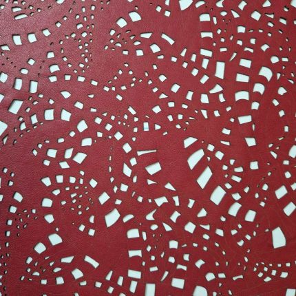 Laser Cut Leather with Decorative Pattern L103454 Chilli Pepper