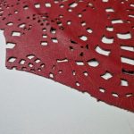 Laser Cut Leather with Decorative Pattern L103454 Chilli Pepper