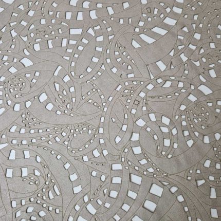 Laser Cut Δέρμα με Διακοσμητικό Σχέδιο L103923 Silver Birch