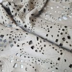 Laser Cut Δέρμα με Διακοσμητικό Σχέδιο L103923 Silver Birch