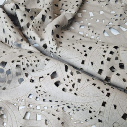 Laser Cut Δέρμα με Διακοσμητικό Σχέδιο L103923 Silver Birch