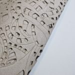 Laser Cut Δέρμα με Διακοσμητικό Σχέδιο L103923 Silver Birch