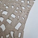 Laser Cut Δέρμα με Διακοσμητικό Σχέδιο L103923 Silver Birch