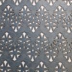 Laser Cut Δέρμα με Διακοσμητικό Σχέδιο L110728 Trellis