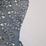 Laser Cut Δέρμα με Διακοσμητικό Σχέδιο L110728 Trellis