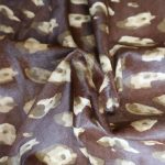 Ponyskin Leather Brown Animal Print PO5873