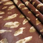 Ponyskin Leather Brown Animal Print PO5873
