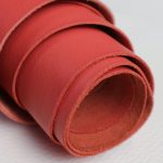 Δέρμα Μοσχάρι Λείο Κόκκινο Cranberry BS12