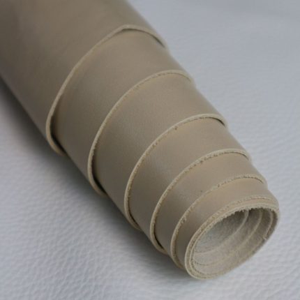 Δέρμα Μοσχάρι Λείο Μπεζ Angora BS18