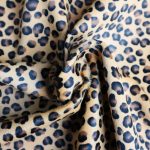 Ponyskin Δέρμα ~89x83cm Λεοπάρ Animal Print PO5925
